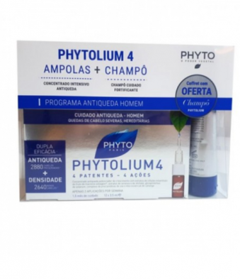 Phyto Phytolium 4 + Champô Phytolium