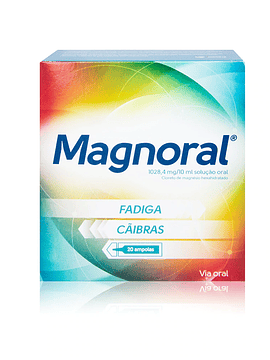 Magnoral 1028,4 mg/10 ml  Solução Oral  x20 ampolas
