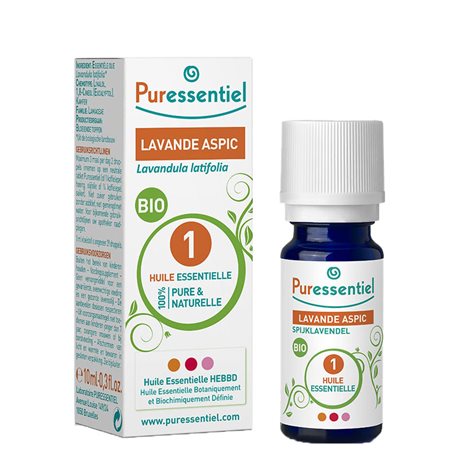 Puressentiel Lavanda Latifolia Bio Óleo 10ml solução oral gota 