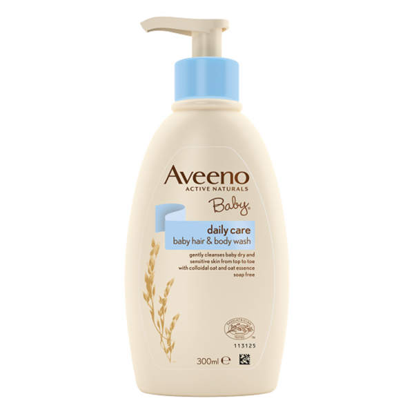 Aveeno Baby Banho Cabelo e Corpo 300ml