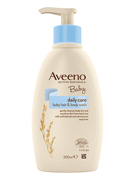 Aveeno Baby Banho Cabelo e Corpo 300ml