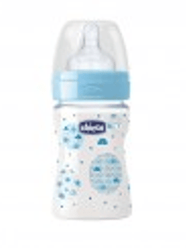 Chicco Biberão Benessere  0M+ Azul  150 Ml