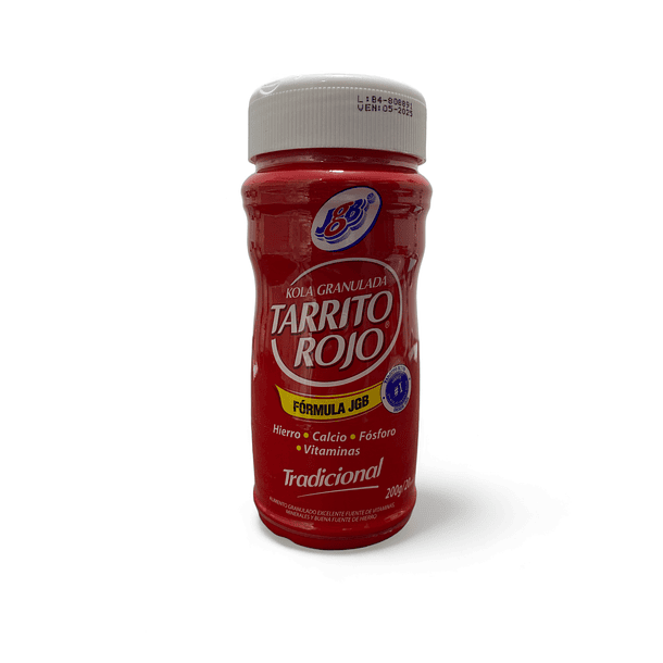 Tarrito rojo tradicional