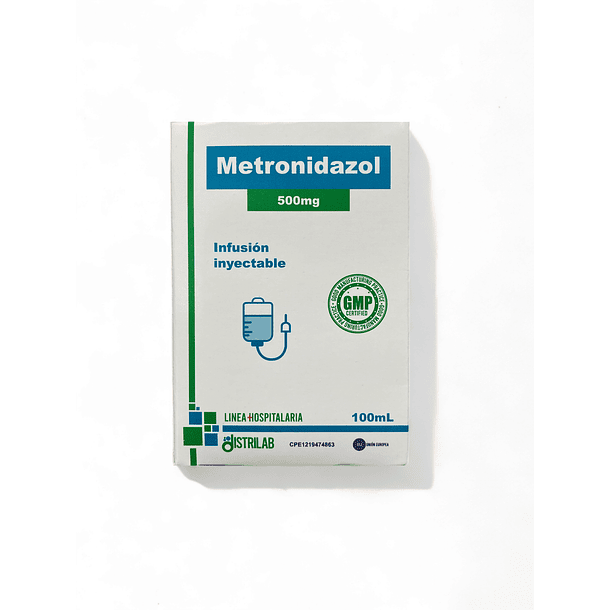 Metronidazol 500mg infusion inyectable 100ml