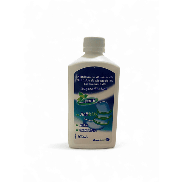 Antiacido sabor menta susp oral 360ml