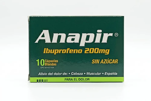 Anapir 200mg x 10cap blandas