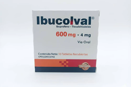 Ibucolval 600mg-4mg x 10tab