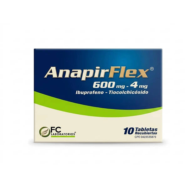 AnapirFlex 600mg-4mg x 10tab