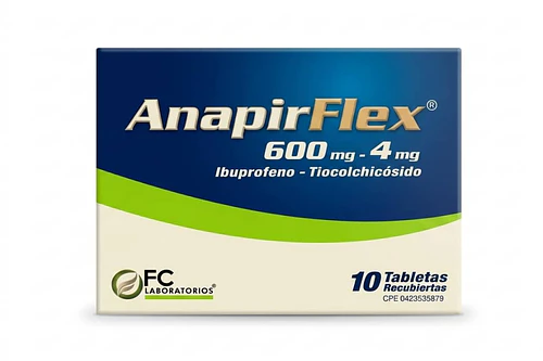 AnapirFlex 600mg-4mg x 10tab