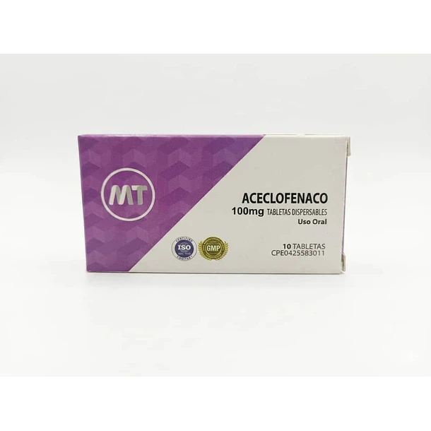 Aceclofenaco 100mg x 10tab