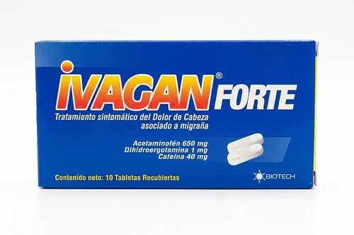 Ivagan Forte 650mg-1mg-40mg x 10tab