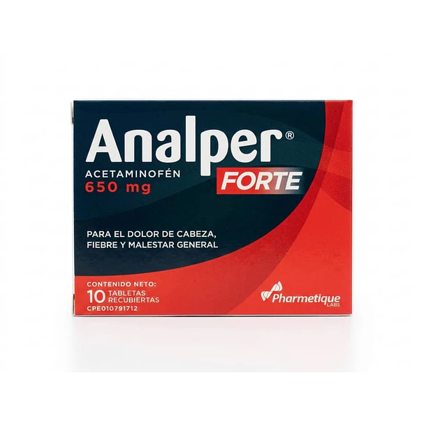 Analper Forte 650mg x 10tab