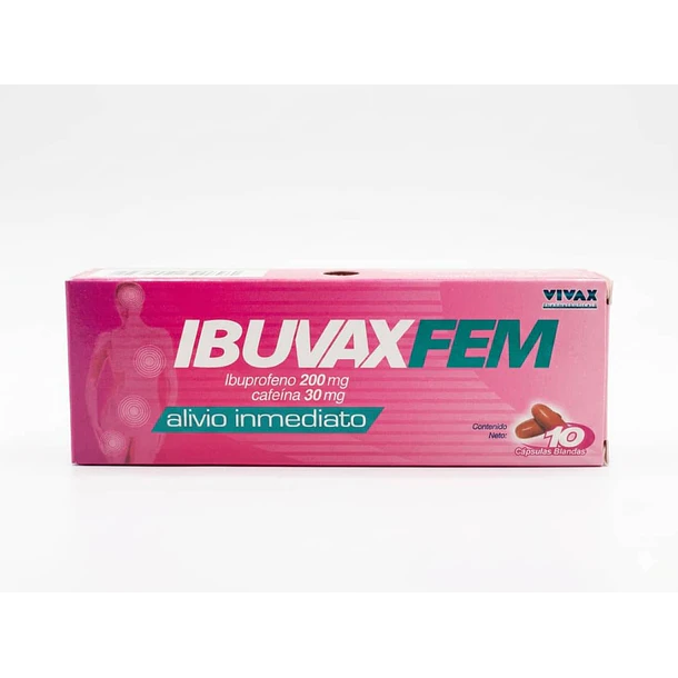 IbuvaxFem - 200mg-30mg x 10caps
