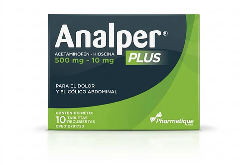 Analper Plus 500mg-10mg x 10 tab
