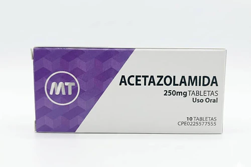 Acetazolamida 250mg x 10 tab