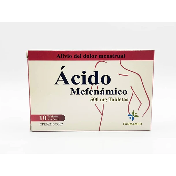 Acido Mefenamico 500mg x 10tab