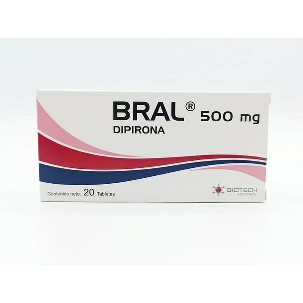Bral 500mg x 20 tab