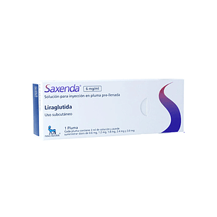 Saxenda 6 mg | Pluma Prellenada con Liraglutida