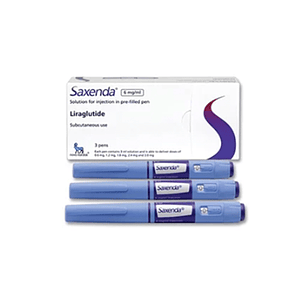 Saxenda 6 mg | Caja con 3 Plumas Prellenadas con Liraglutida