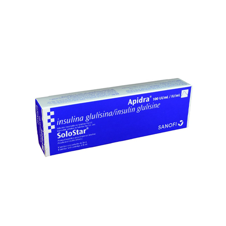 Apidra SoloStar 3 mL (insulina glulisina) 1