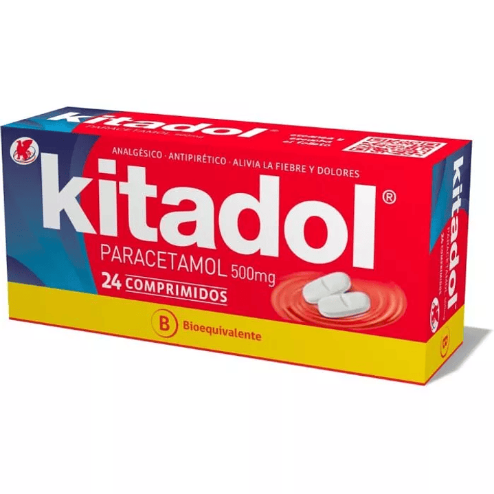 Kitadol 500 mg x 24 comprimidos 1