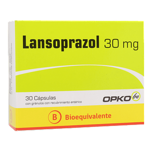 Lansoprazol 30 mg OPKO x 30 cápsulas