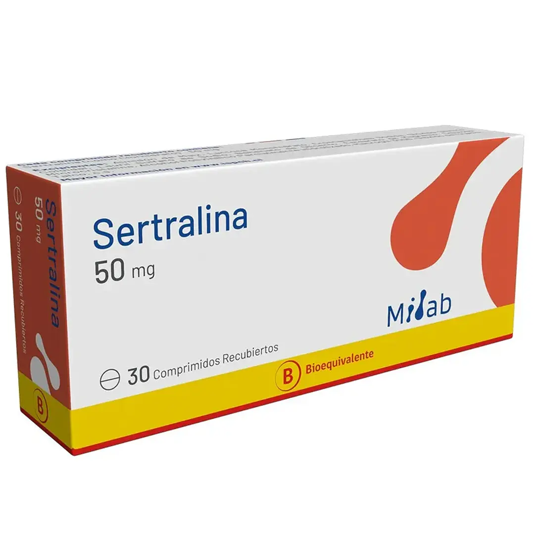 Sertralina 50 mg Mintlab x 30 comprimidos 1