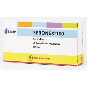 Seronex 100 mg Exeltis x 30 comprimidos recubiertos