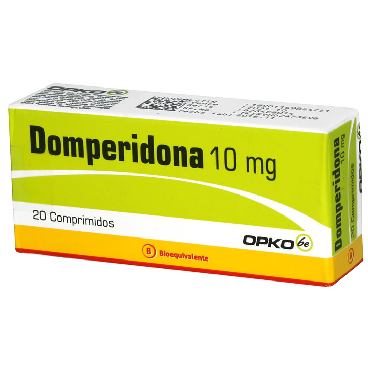 Domperidona 10 mg Opko x 20 comprimidos 1