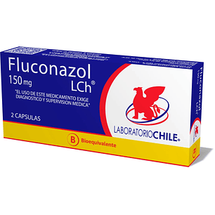 Fluconazol 150 mg Lab Chile x 2 cápsulas