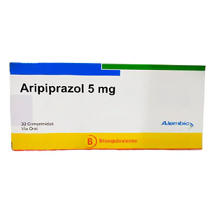 Aripiprazol 5 mg Alembic x 30 comprimidos
