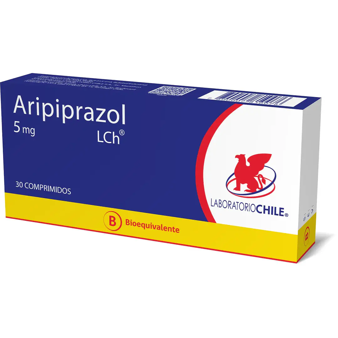 Aripiprazol 5 mg Lab Chile x 30 comprimidos 1