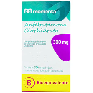Anfebutamona 300 mg x 30 comprimidos LP
