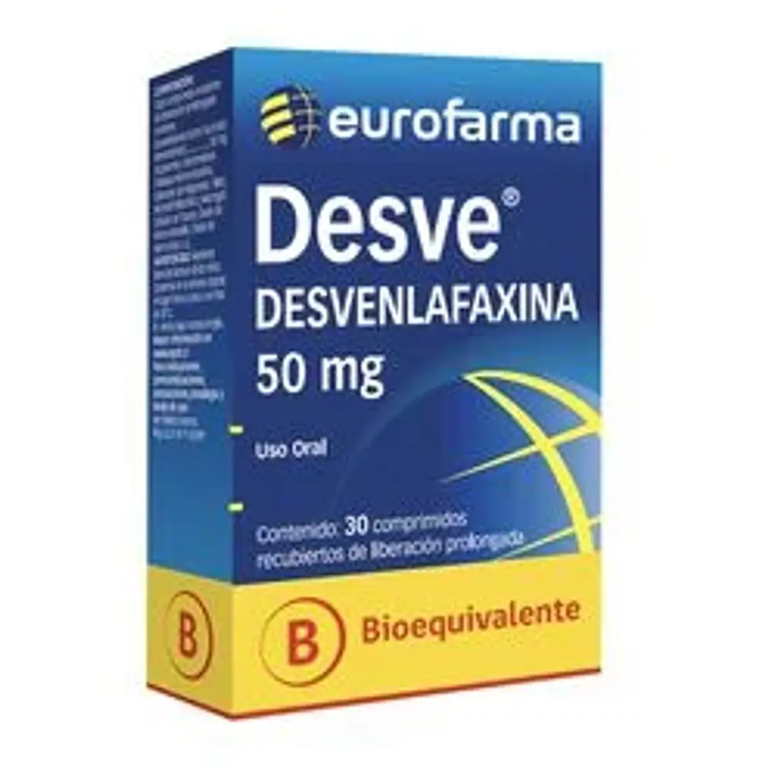 Desvenlafaxina 50 mg x 30 comprimidos recubiertos LP 1