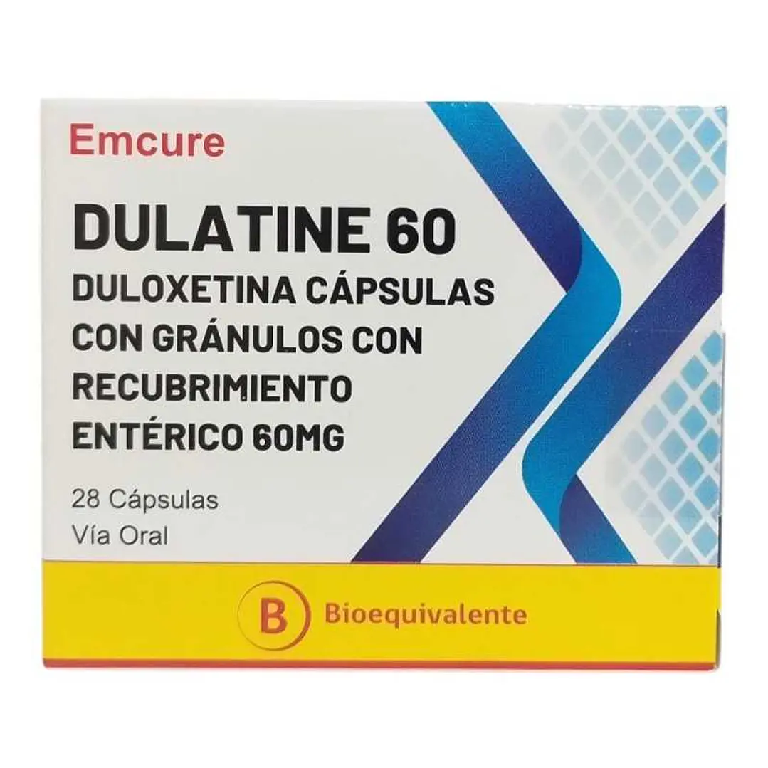 Dulatine 60 mg x 28 cápsulas con gránulos con recubrimiento entérico 1
