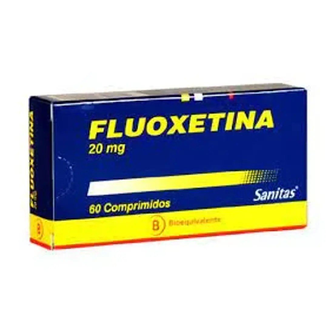 Fluoxetina 20 mg x 60 comprimidos  1
