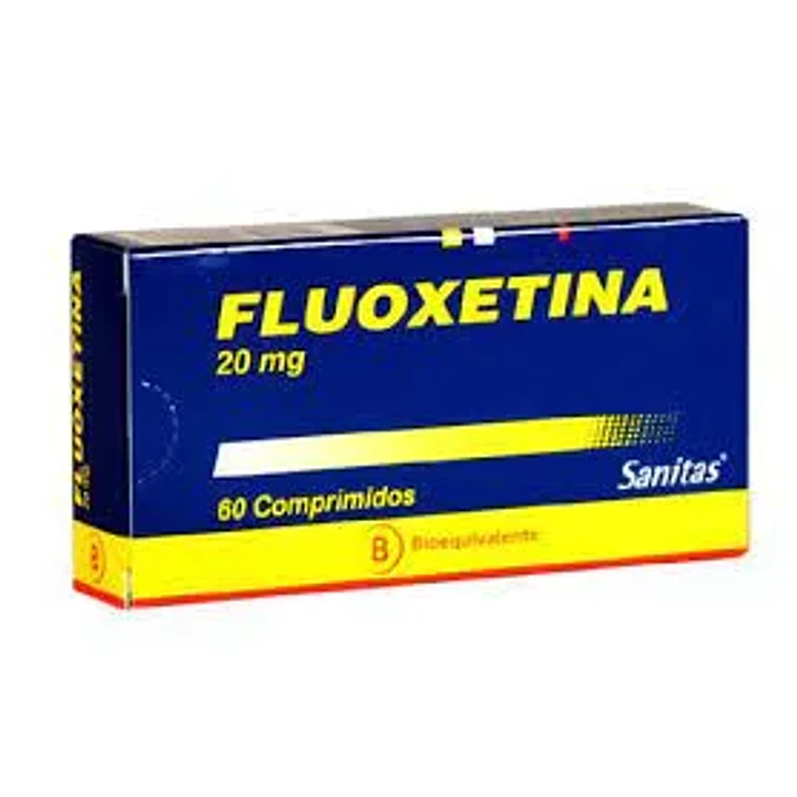 Fluoxetina 20 mg x 60 comprimidos  1