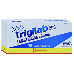 Trigilab Lamotrigina 200 mg x 30 comprimidos IPhSa
