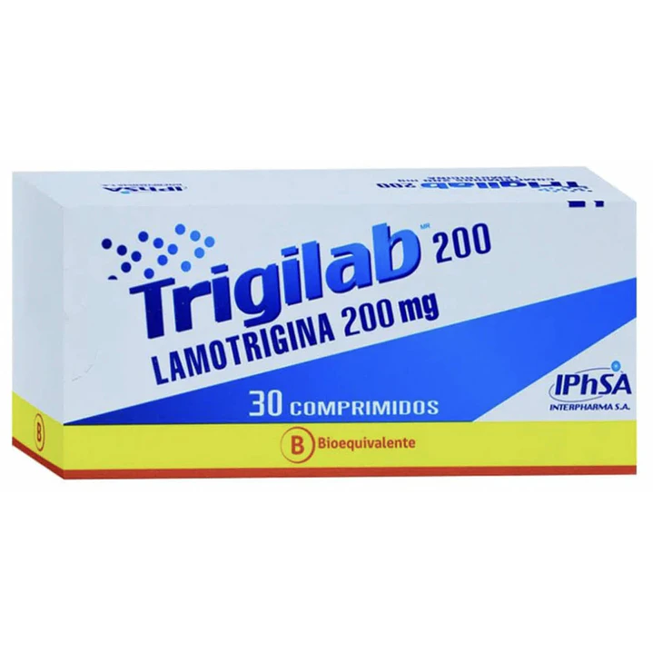 Trigilab Lamotrigina 200 mg x 30 comprimidos IPhSa 1