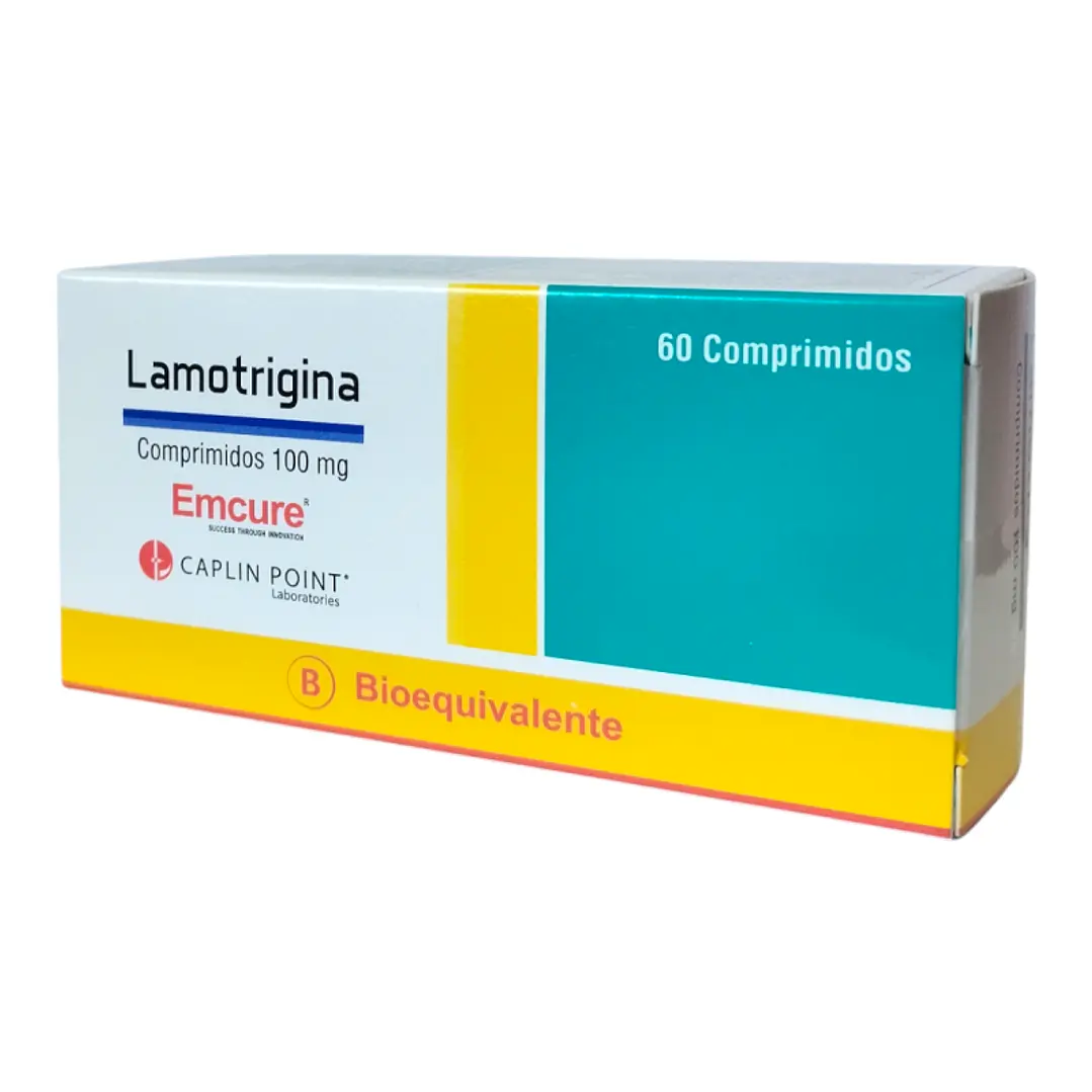 Lamotrigina 100 mg x 60 comprimidos 1