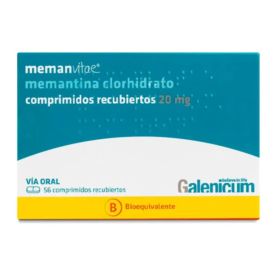 Memanvitae 20 mg x 56 comprimidos recubiertos 1