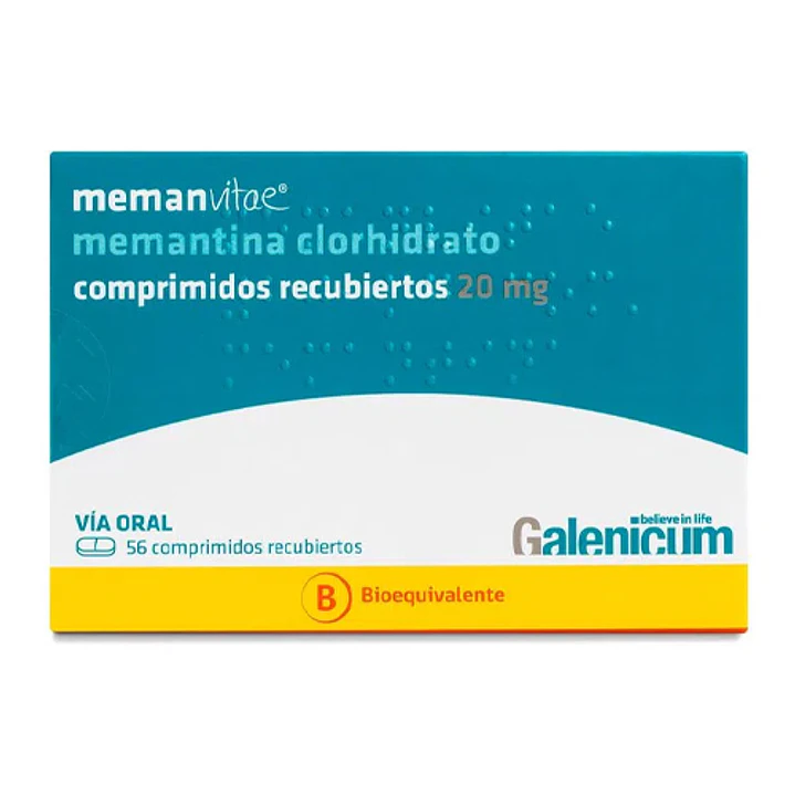 Memanvitae 20 mg x 56 comprimidos recubiertos 1