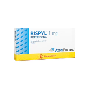 Rispyl Risperidona 1 mg x 20 comprimidos recubiertos