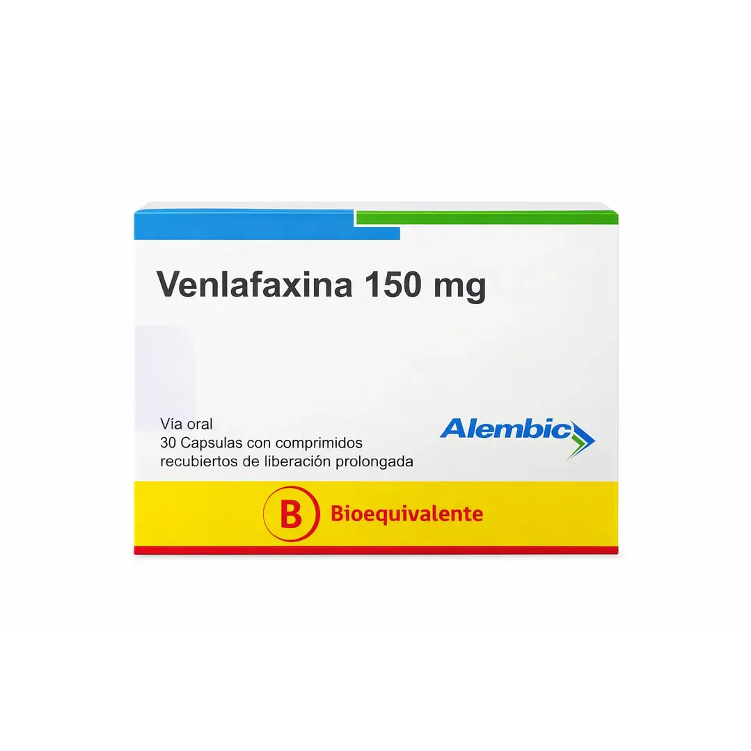 Venlafaxina 150 mg x 30 cápsulas con comprimidos recubiertos LP 1