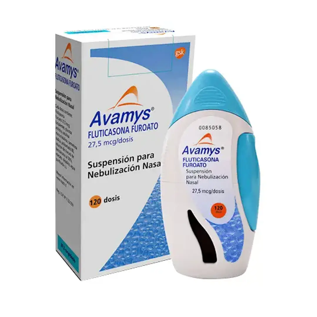 Avamys Fluticasona Furoato 27.5 mcg/dosis suspensión para nebulización nasal x 120 dosis 1