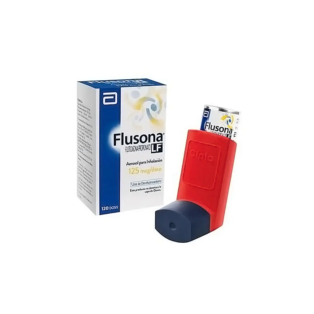Flusona LF Fluticasona Propionato 125 mcg/dosis Aerosol para Inhalación x 120 dosis 2