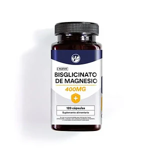 Bisglicinato de Magnesio 400 mg x 120 cápsulas Natural Farm