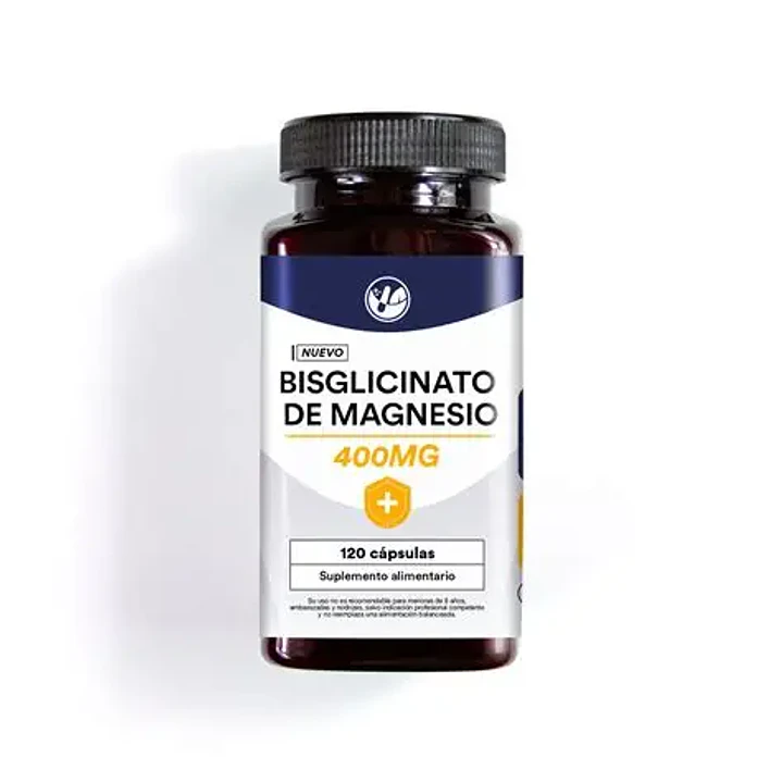 Bisglicinato de Magnesio 400 mg x 120 cápsulas Natural Farm 1