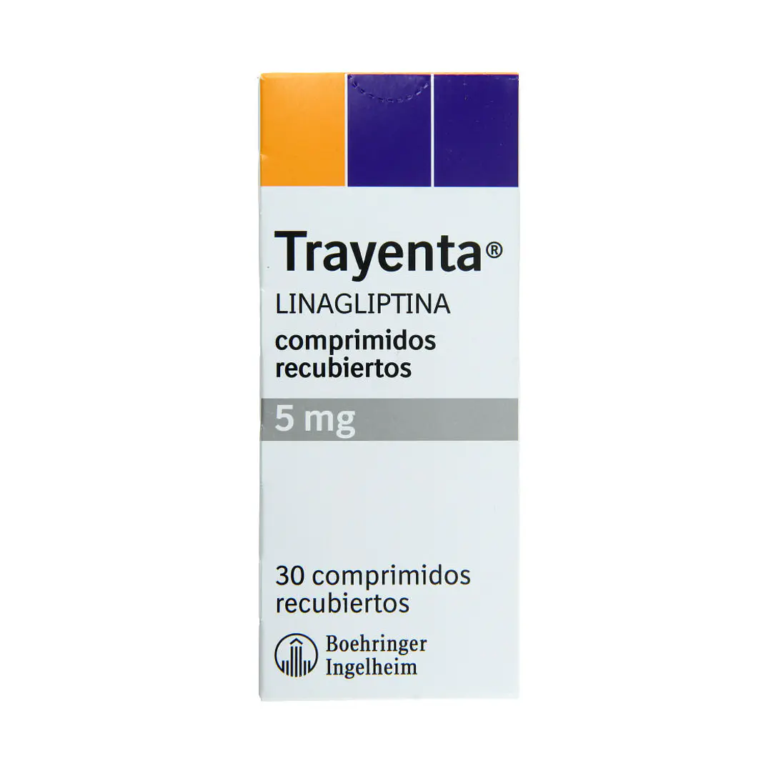 Trayenta 5 mg Linagliptina x 30 comprimidos recubiertos 1