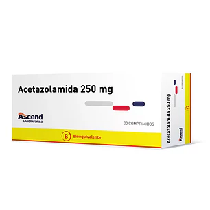 Acetazolamida 250 mg x 20 comprimidos